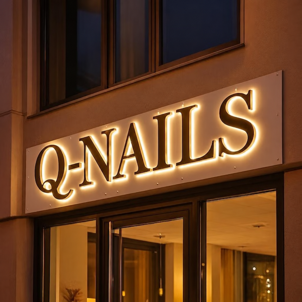 Custom Backlit Business Signs